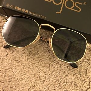 ray ban hexagonal dupe